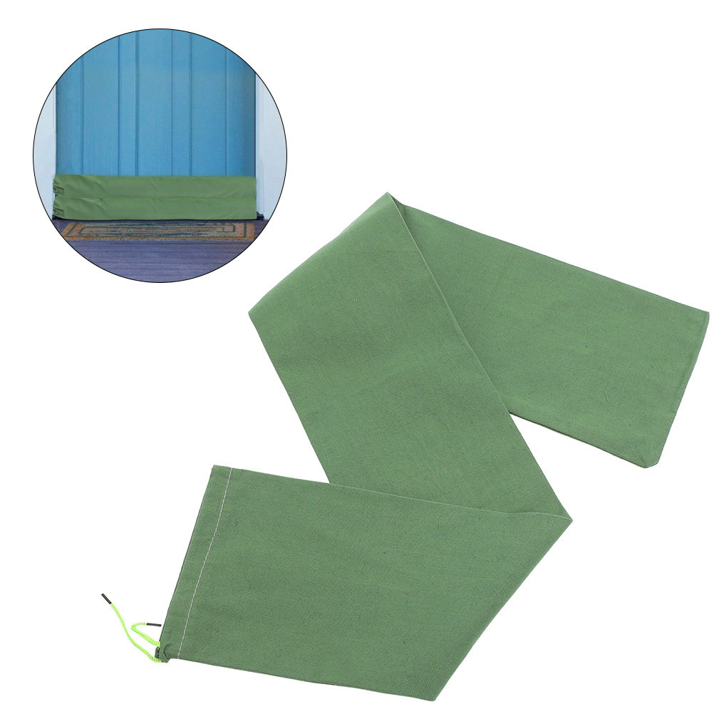 Flood Barrier Bag - 2개입, 재사용 가능한 캔버스 소재의 긴