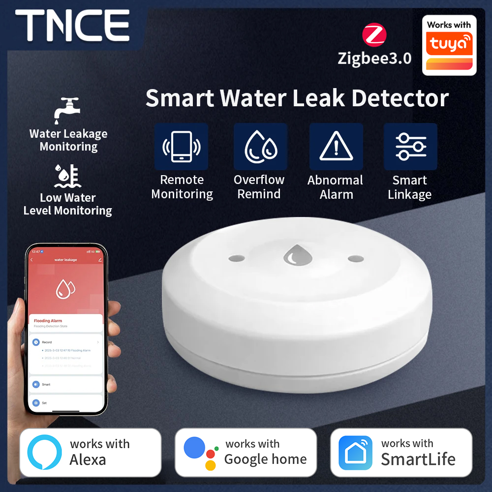 Water Alarm Sensor - TNCE ZigBee3.0 Tuya 스마트 물 감지