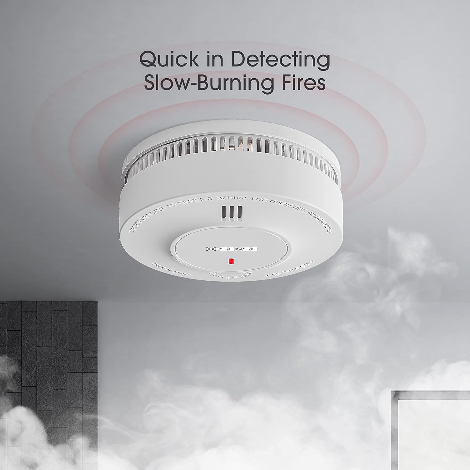 X-Sense 연기 경보, 10 년 배터리 화재 경보  - Smoke Detector Interconnected 리뷰 및 가격
