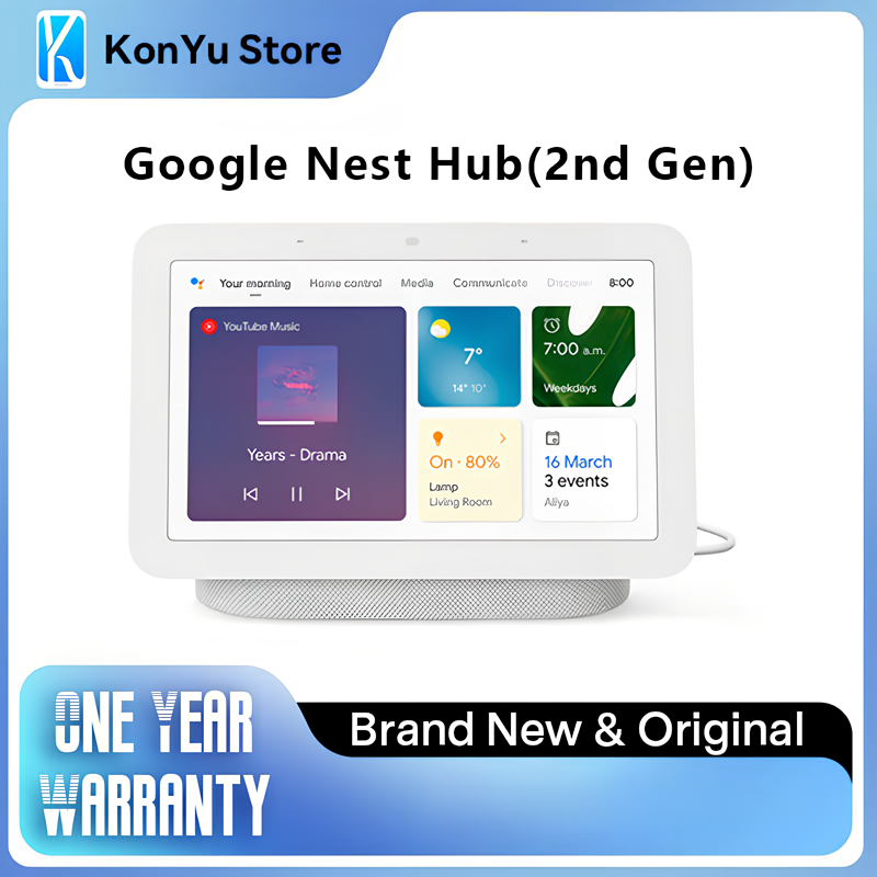 기존 Google NEST HUB(2세대) 스마트 홈  - Google Speaker Nest Hub 리뷰 및 가격