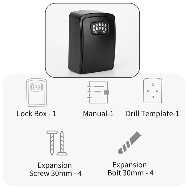 A92Z TUYA 스마트 키 박스 블루투스 보관함 스마 - Lockbox Key Secure 리뷰 및 가격