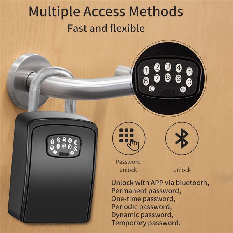 A92Z TUYA 스마트 키 박스 블루투스 보관함 스마 - Lockbox Key Secure 리뷰 및 가격