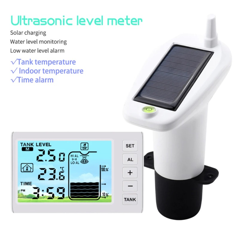 수위 센서 수위 표시기 무선 초음파 수위 모니터 탱크  - Water Alarm Sensor 리뷰 및 가격